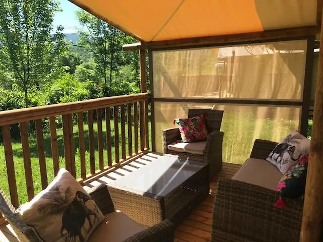 Camping-Gites Au Songe Du Valier Seix Kemping