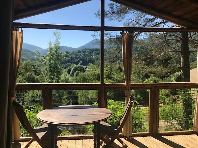 Kemping Camping-Gites Au Songe Du Valier Seix