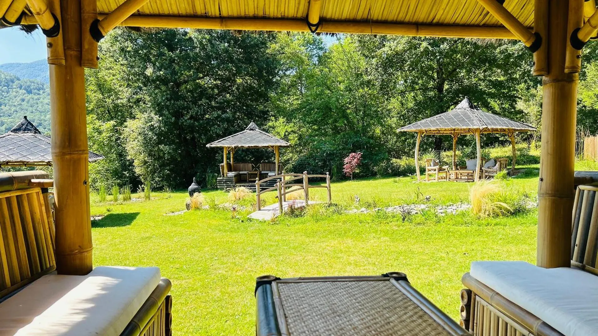 Kemping Camping-Gites Au Songe Du Valier Seix