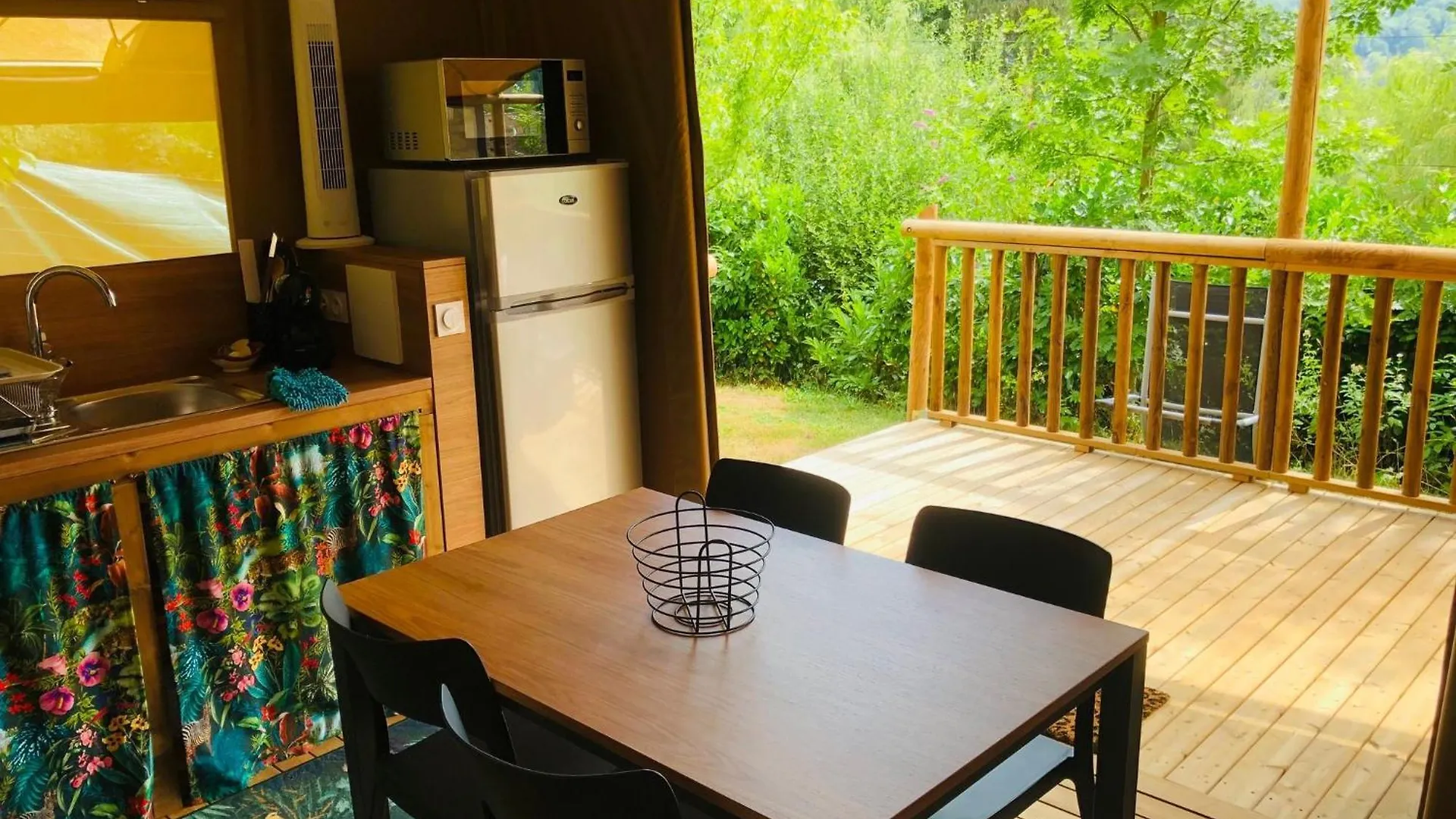 Kemping Camping-Gites Au Songe Du Valier Seix Franciaország
